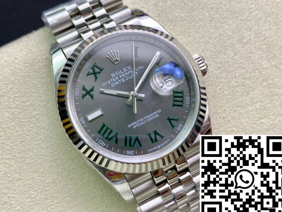36MM Factory Datejust M126234-0045 Dial EW Rolex Grey 1101